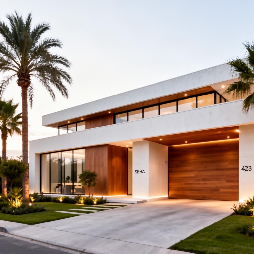 Residência contemporânea — projeto SEHA